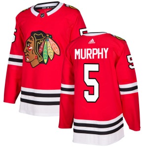 Connor Murphy Chicago Blackhawks Adidas Authentic Jersey (Red)