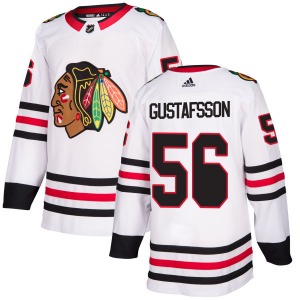 Erik Gustafsson Chicago Blackhawks Adidas Authentic Jersey (White)