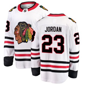 Michael Jordan Chicago Blackhawks Fanatics Branded Breakaway Away Jersey (White)
