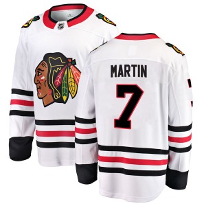 Pit Martin Chicago Blackhawks Fanatics Branded Breakaway Away Jersey (White)