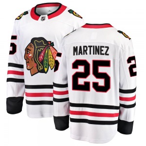 Alec Martinez Chicago Blackhawks Fanatics Branded Breakaway Away Jersey (White)