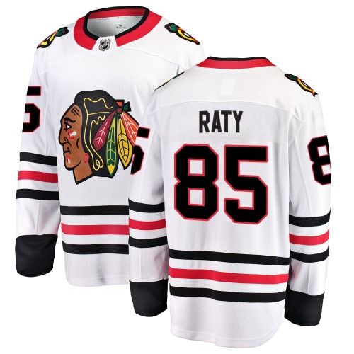 Aku Raty Chicago Blackhawks Fanatics Branded Breakaway Away Jersey (White)