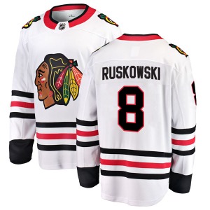 Terry Ruskowski Chicago Blackhawks Fanatics Branded Breakaway Away Jersey (White)