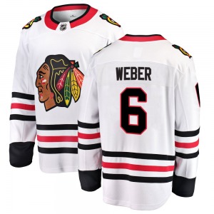 Shea Weber Chicago Blackhawks Fanatics Branded Breakaway Away Jersey (White)