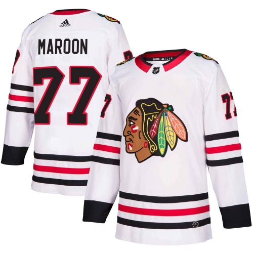 Pat Maroon Chicago Blackhawks Adidas Youth Authentic Away Jersey (White)