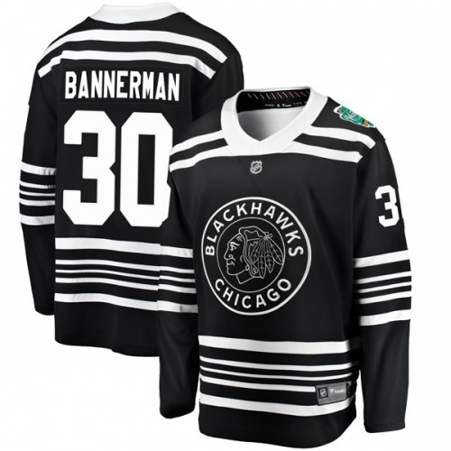 Murray Bannerman Chicago Blackhawks Fanatics Branded Breakaway 2019 Winter Classic Jersey (Black)