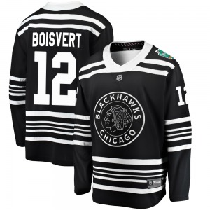 Sacha Boisvert Chicago Blackhawks Fanatics Branded Breakaway 2019 Winter Classic Jersey (Black)