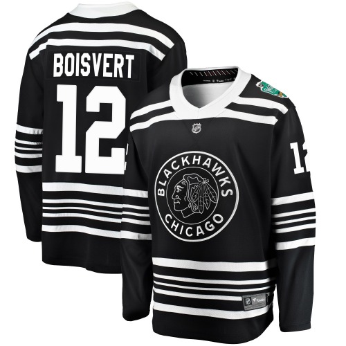 Sacha Boisvert Chicago Blackhawks Fanatics Branded Breakaway 2019 Winter Classic Jersey (Black)