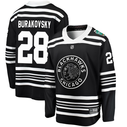 Andre Burakovsky Chicago Blackhawks Fanatics Branded Breakaway 2019 Winter Classic Jersey (Black)
