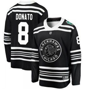 Ryan Donato Chicago Blackhawks Fanatics Branded Breakaway 2019 Winter Classic Jersey (Black)