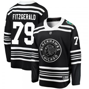 Cavan Fitzgerald Chicago Blackhawks Fanatics Branded Breakaway 2019 Winter Classic Jersey (Black)