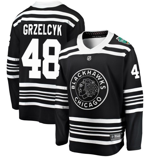 Matt Grzelcyk Chicago Blackhawks Fanatics Branded Breakaway 2019 Winter Classic Jersey (Black)