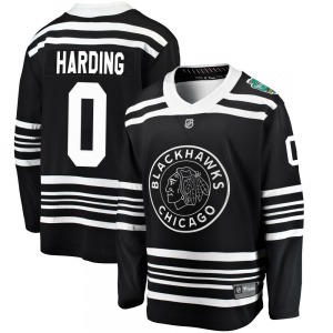 Taige Harding Chicago Blackhawks Fanatics Branded Breakaway 2019 Winter Classic Jersey (Black)