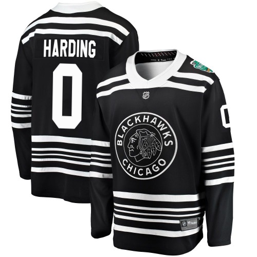 Taige Harding Chicago Blackhawks Fanatics Branded Breakaway 2019 Winter Classic Jersey (Black)