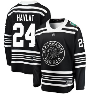 Martin Havlat Chicago Blackhawks Fanatics Branded Breakaway 2019 Winter Classic Jersey (Black)