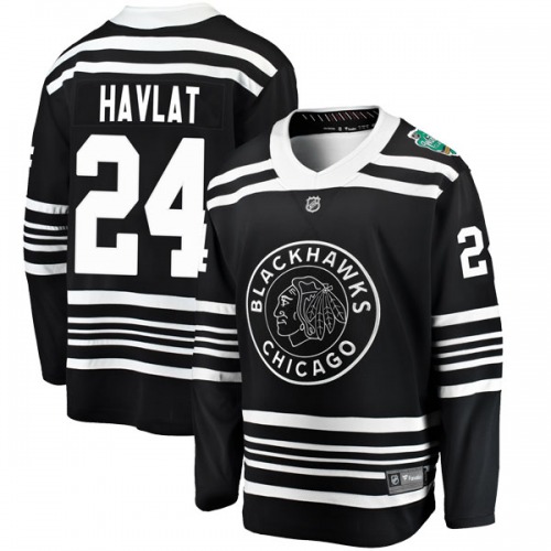 Martin Havlat Chicago Blackhawks Fanatics Branded Breakaway 2019 Winter Classic Jersey (Black)