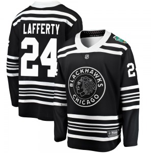 Sam Lafferty Chicago Blackhawks Fanatics Branded Breakaway 2019 Winter Classic Jersey (Black)