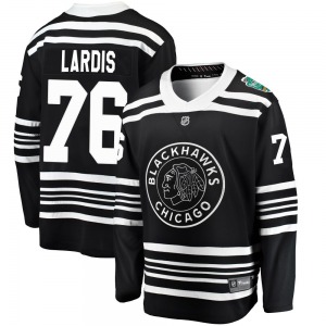 Nick Lardis Chicago Blackhawks Fanatics Branded Breakaway 2019 Winter Classic Jersey (Black)