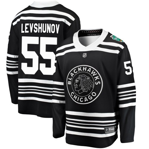 Artyom Levshunov Chicago Blackhawks Fanatics Branded Breakaway 2019 Winter Classic Jersey (Black)