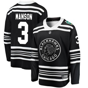 Dave Manson Chicago Blackhawks Fanatics Branded Breakaway 2019 Winter Classic Jersey (Black)