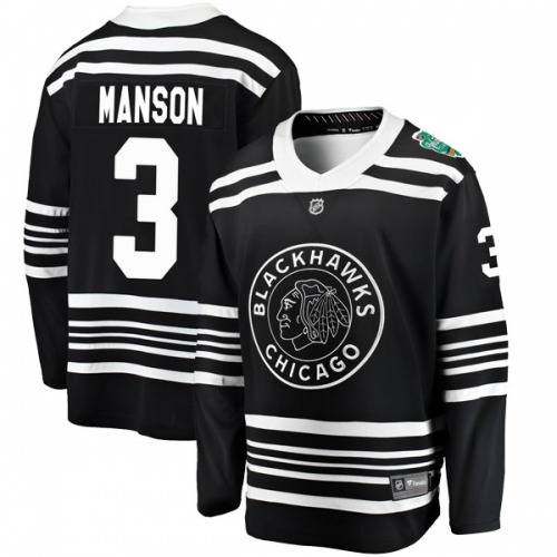 Dave Manson Chicago Blackhawks Fanatics Branded Breakaway 2019 Winter Classic Jersey (Black)
