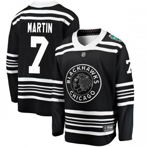 Pit Martin Chicago Blackhawks Fanatics Branded Breakaway 2019 Winter Classic Jersey (Black)