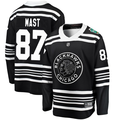 Ryan Mast Chicago Blackhawks Fanatics Branded Breakaway 2019 Winter Classic Jersey (Black)