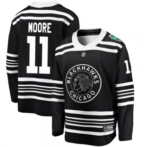 Oliver Moore Chicago Blackhawks Fanatics Branded Breakaway 2019 Winter Classic Jersey (Black)