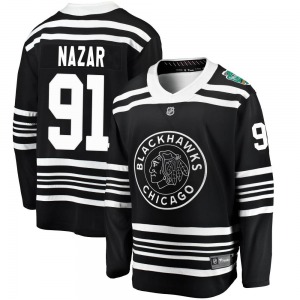 Frank Nazar Chicago Blackhawks Fanatics Branded Breakaway 2019 Winter Classic Jersey (Black)