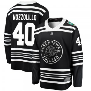 Dave Nozzolillo Chicago Blackhawks Fanatics Branded Breakaway 2019 Winter Classic Jersey (Black)