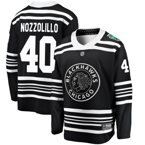 Dave Nozzolillo Chicago Blackhawks Fanatics Branded Breakaway 2019 Winter Classic Jersey (Black)