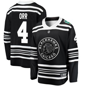 Bobby Orr Chicago Blackhawks Fanatics Branded Breakaway 2019 Winter Classic Jersey (Black)