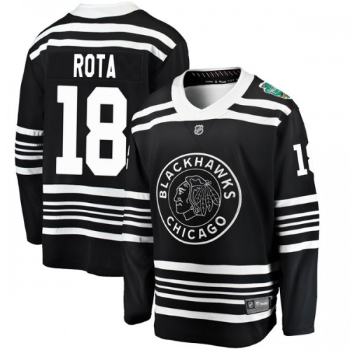 Darcy Rota Chicago Blackhawks Fanatics Branded Breakaway 2019 Winter Classic Jersey (Black)