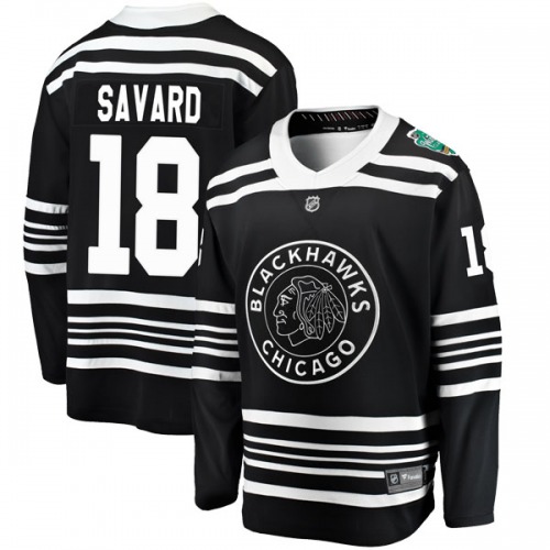 Denis Savard Chicago Blackhawks Fanatics Branded Breakaway 2019 Winter Classic Jersey (Black)