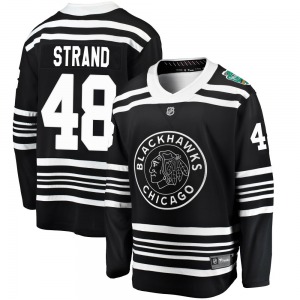 Austin Strand Chicago Blackhawks Fanatics Branded Breakaway 2019 Winter Classic Jersey (Black)