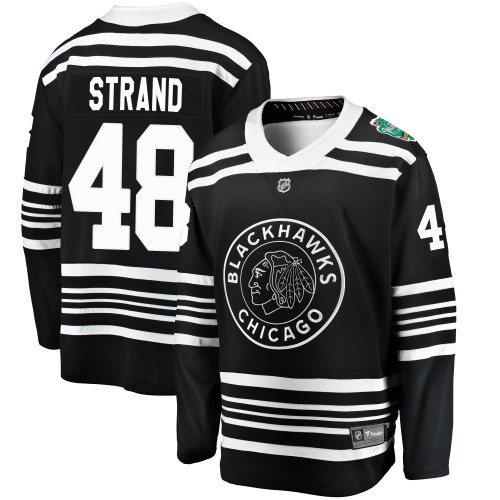 Austin Strand Chicago Blackhawks Fanatics Branded Breakaway 2019 Winter Classic Jersey (Black)