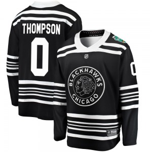 Aidan Thompson Chicago Blackhawks Fanatics Branded Breakaway 2019 Winter Classic Jersey (Black)