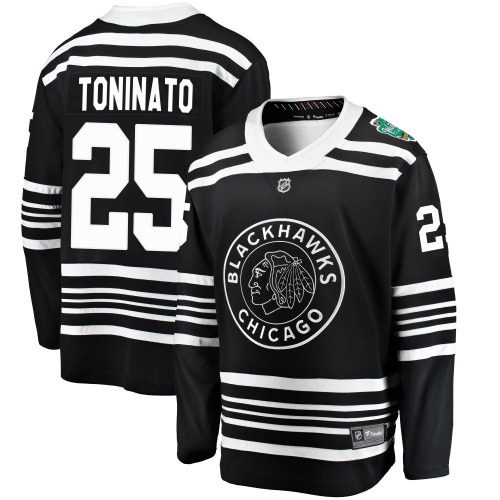 Dominic Toninato Chicago Blackhawks Fanatics Branded Breakaway 2019 Winter Classic Jersey (Black)
