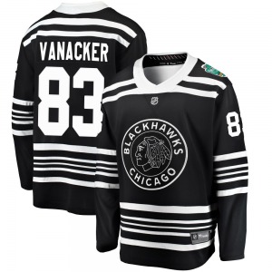 Marek Vanacker Chicago Blackhawks Fanatics Branded Breakaway 2019 Winter Classic Jersey (Black)