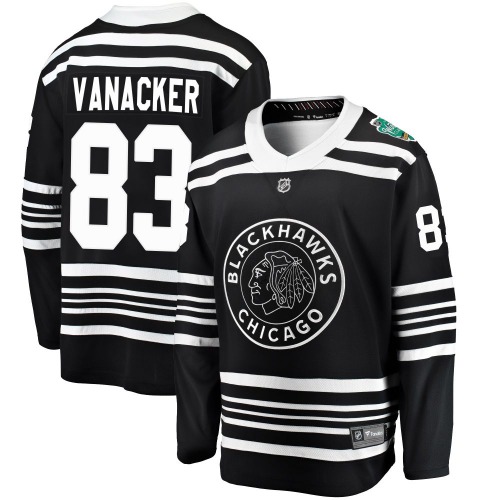 Marek Vanacker Chicago Blackhawks Fanatics Branded Breakaway 2019 Winter Classic Jersey (Black)