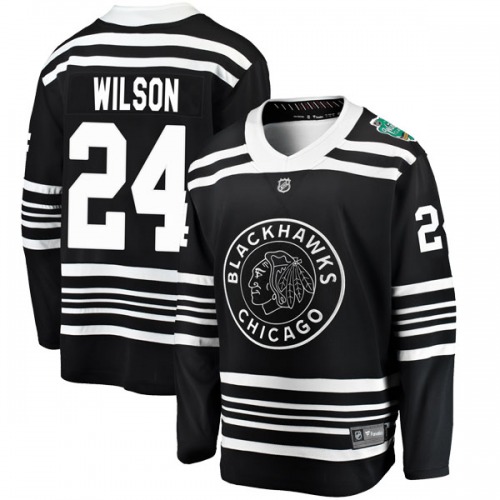 Doug Wilson Chicago Blackhawks Fanatics Branded Breakaway 2019 Winter Classic Jersey (Black)