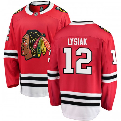 Tom Lysiak Chicago Blackhawks Fanatics Branded Youth Breakaway Home Jersey (Red)