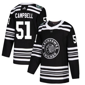 Brian Campbell Chicago Blackhawks Adidas Authentic 2019 Winter Classic Jersey (Black)