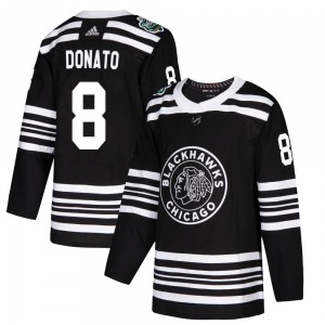 Ryan Donato Chicago Blackhawks Adidas Authentic 2019 Winter Classic Jersey (Black)