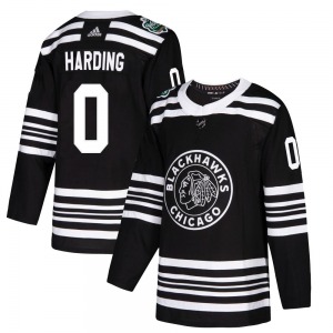 Taige Harding Chicago Blackhawks Adidas Authentic 2019 Winter Classic Jersey (Black)
