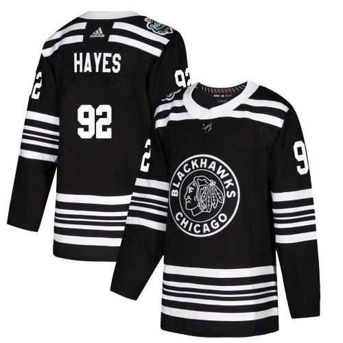 Gavin Hayes Chicago Blackhawks Adidas Authentic 2019 Winter Classic Jersey (Black)