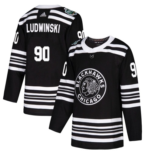 Paul Ludwinski Chicago Blackhawks Adidas Authentic 2019 Winter Classic Jersey (Black)