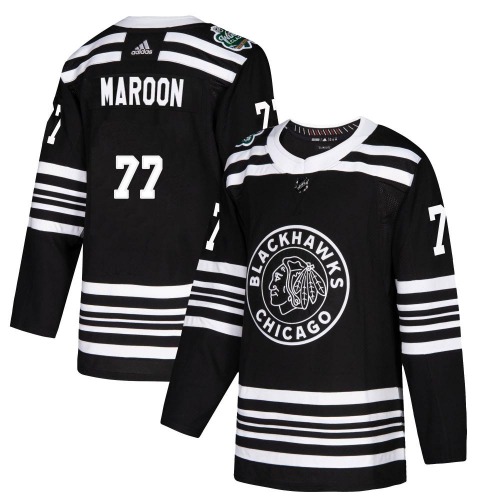 Pat Maroon Chicago Blackhawks Adidas Authentic 2019 Winter Classic Jersey (Black)