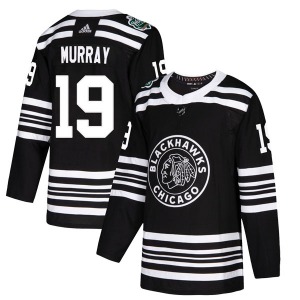 Troy Murray Chicago Blackhawks Adidas Authentic 2019 Winter Classic Jersey (Black)