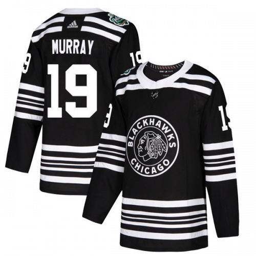 Troy Murray Chicago Blackhawks Adidas Authentic 2019 Winter Classic Jersey (Black)